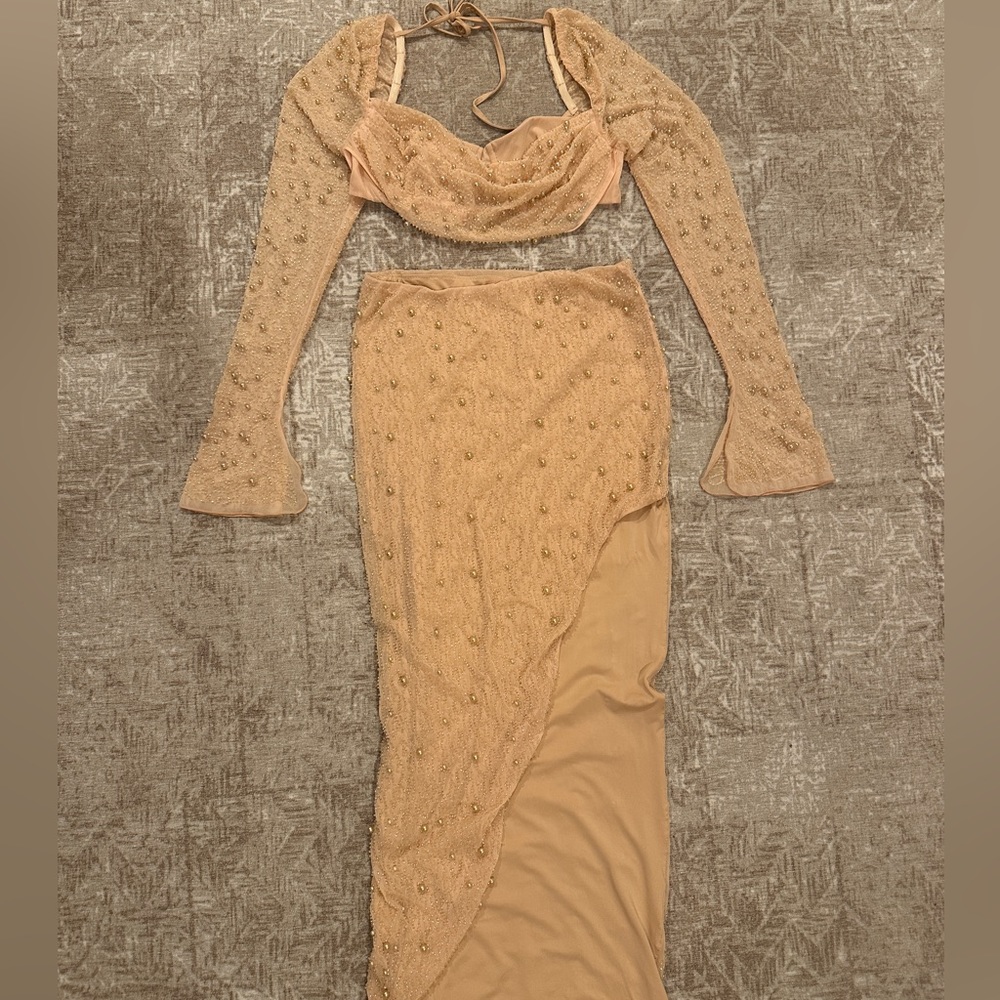 Oh Polly embellished two piece set